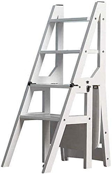 GAAHRQQQ Foldable Step Stool Folding Steps Stool Multifunction Household Ladder Stool Adult Change Shoe Bench Multifunction Flower Stand Indoor Outdoor Flower Stand Plant Stand