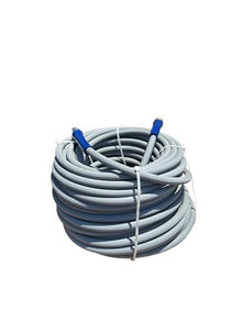 Pressure-Pro AHS290 3/8 in. x 150 ft. 4200 PSI, Gray Pressure Washer Replacement Hose, Non-Marking with Quick Disconnects