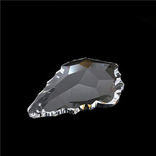 100pcs/Lot 100mm AAA Machine Cut Prism Pendant Chandelier French Maple Leaf Prism Drop