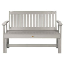 Sequoia Professional Commercial Grade Exeter Garden Bench, 4ft, Harbor Gray