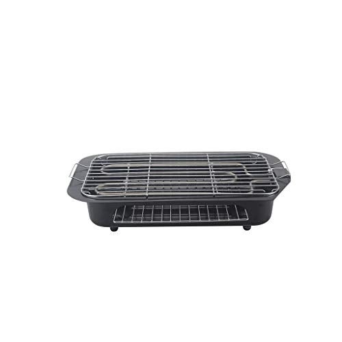 Stainless Steel Electric Grill, Large Capacity, Non Stick Coating, High Power, Can Be Used For Outdoor Picnic
