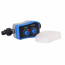 Home Watering Timer Garden Ball Valve Electronic Automatic Garden Irrigation Two Dials Water Timer with Rain Sensor Hole