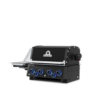 Broil King 875644 Baron 490 Shadow 4-Burner Built-In Propane Gas Grill Head with Side Burner and Rear Rotisserie Burner