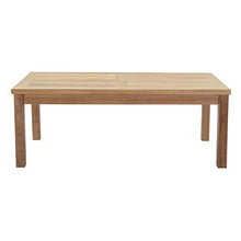 Modern Contemporary Outdoor Patio Sofa, Chair and Coffee Table Set, Wood, Grey Gray Natural