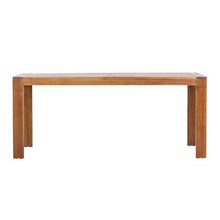 Christopher Knight Home Balew Patio Acacia Wood Dining Table, Indoor and Outdoor Dining Room Table for 6-8 Persons, Rectangular Dining Table for Backyard/Garden, Teak