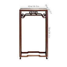 M3b6G8p1 bonsai pot stand Rectangle Redwood Bonsai Display Base