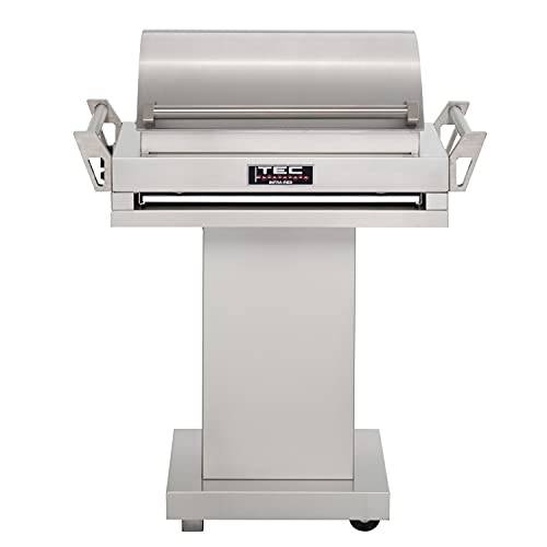 TEC G-Sport FR Natural Gas Grill On Stainless Steel Pedestal