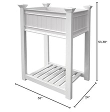 Urbanscape 36"W x 24"L Vinyl Inverted Tomato Planter