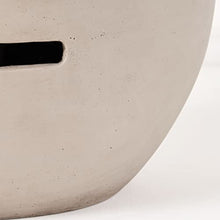 Christopher Knight Home Erato Outdoor 40,000 BTU Fire Pit Bowl (No Tank Holder) - Lightweight Concrete - Light Gray