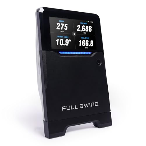 Full Swing Kit Golf Portable Launch Monitor Black-Gray