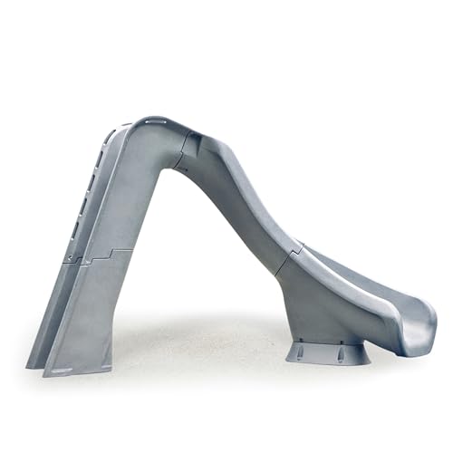 S.R.Smith Typhoon Pool Slide, Gray – Premium Water Slide