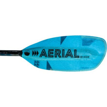 AQUA BOUND Fiberglass Versa-Lok Bent Shaft Kayak Paddle Blue 191-196 cm