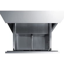 Summit 24” Two Drawer Refrigerator, Stainless Steel - ADRD24