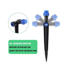 ASDJKL Garden Supplies Adjustable 1/4" Irrigation Misting Dripper 360degree Sprinkler Drip Watering Tool 4/7mm Hose Garden Yard Nozzle(50 PCS)