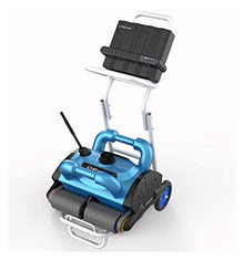 New Model iCleaner-200 with 15m Cable Swim Pool Robot Cleaner Robot Swimming Pool Cleaner (Color : Wothout Trolly cart Plug Type : EU) (with Trolly cart JP)