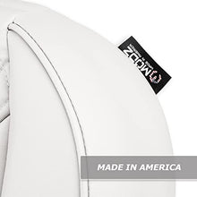 MODZ® FS2 Custom Golf Cart Front Seat for Club Car Precedent/Onward/Tempo - [2004-Up] - White Base - Double Diamond Pattern