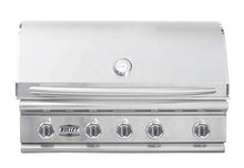 Bullet by Bull Yukon 5 Burner Outdoor Kitchen Grill, Built-In Gas Grill with 75,000 BTUs of Heat, 304 Stainless Steel, Cast Iron Heat Treated Reliabull Bar Burners and Piezo Igniters