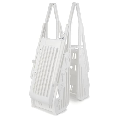 Adjustable Above Ground Pool Ladder for 48‑56‑in Wall Height Pools