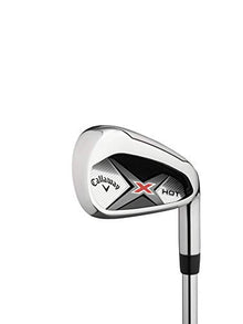 Callaway X HOT Iron Set 5-9, PW, AW (7-piece), Steel, Right-Handed, Stiff Flex Black