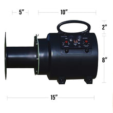 Perfect Draft BBQ Blower 4.0 for Offset Smoker Grill - Designed in Texas, Patented in the USA - Battery Powered BBQ Fan for Outdoor Barbecue