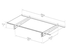 Palram - Canopia Bremen 2050 7' x 3' Door/Window Awning, Gray/Clear