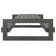 highwood Monroe Modern Picnic Table, Coastal Teak