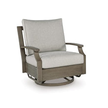 Signature Design by Ashley Rainier Ranch Swivel Glider Chair with Cushion
