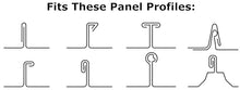 Double Bar Snow Retention System for Standing Seam Metal Roofs – Heavy-Duty, No-Penetration Design | Made in USA by SnoBlox-SnoJax (Galvanized Steel)