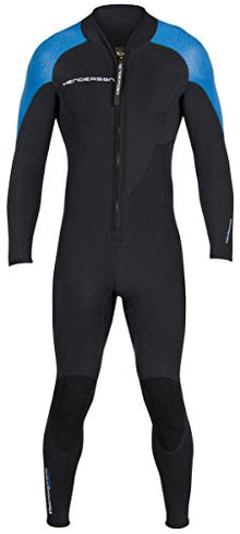 Henderson Thermoprene Pro Men’s Front Zip Jumpsuit Black/Blue XL
