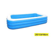 Large Kids Inflatable Pools Thickened Air Swimming Pool Family Interaction Pool Party Suitable for Outdoor Garden Backyard Portable Backyard Water