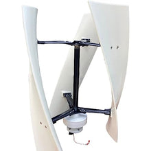 Vertical Wind Turbine High Efficiency 300W Windmill Generator 3 Blades, 48V