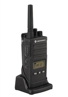 Motorola Solutions 2 Pack RMU2080D Radios with Speaker Mics Black