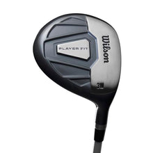 WILSON Women's PlayerFit Compete Golf Set with Cart Bag - Ladies Right Hand, Graphite, Periwinkle/Black