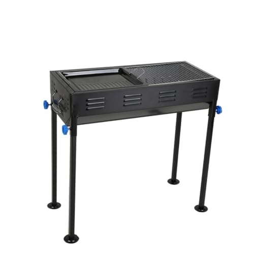 AFPSDLFJDLS Thickened BBQ Barbecue Grill Camping Charcoal Home Outdoor Portable Rack