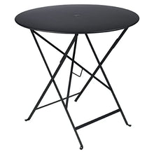 Fermob Bistro 30" Round Table - Liquorice