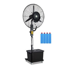 Outdoor Misting Fan 11 Gallon, Adjustable Height Cooling Fan With 3 Speeds