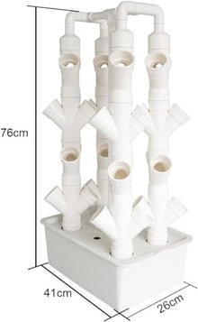 Indoor Hydroponics System Indoor Garden Garden Hydroponic Growing System Vertical Tower, for Fresh Garden, Fruits, Vegetable,Plant Tower Gift, for Gardening Lover wyqdp240305(Color:,Size:C)