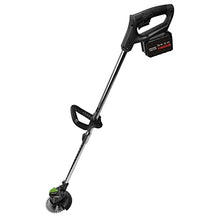 Lawn Mowers Household Lawn Mower Lithium Battery Rechargeable Lawn Mower Household Lawn Mower Lightweight and Convenient Multifunctional Electric Lawn Mower (Red Battery*1) (Red Battery*2)