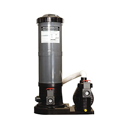 Blue Wave Cartridge Filter System with 1.5 HP Pump Dk. Gray