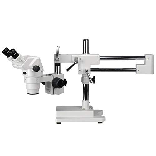 AmScope Professional Binocular Stereo Zoom Microscope Clear