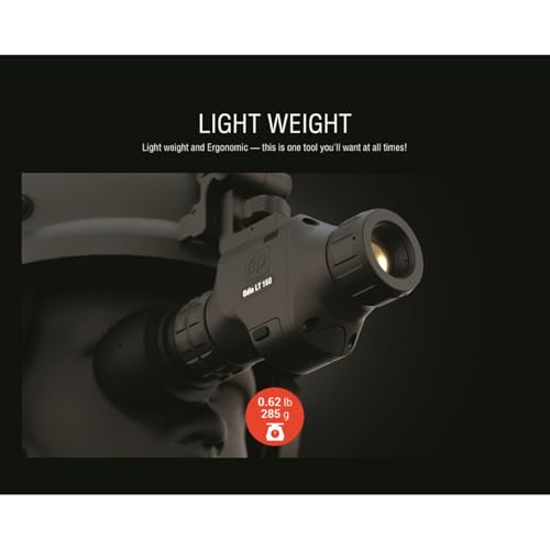 ATN Odin LT 320x240 4-8x 35mm Wearable Compact Thermal Monocular Black
