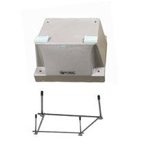 Global Pool Products Diving Board Stand Replacement Base with Jig for Inground Swimming Pool Sand