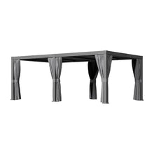 oneinmil Louvered Aluminum Pergola with Adjustable Top for Outdoor Decks, Gardens, Backyards