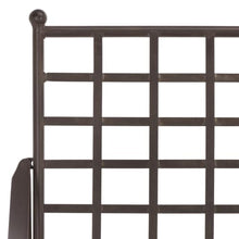 SAFAVIEH Outdoor Caledonia Loveseat Bench, 47" Rustic Brown PAT5050B