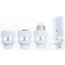 Ultrasonic Wind Speed Weather Station Agricultural Solar Radiation Sensor PM2.5 Temperature and Humidity Rainfall Transmitter(0-40ms Style A)
