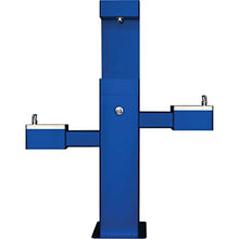 Global Industrial Outdoor Bottle Filling Station with Bi-Level Drinking