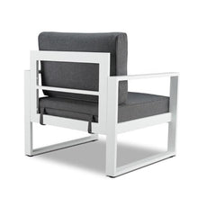 Home Square 3-Piece Patio Set with 2 Chairs & Loveseat White
