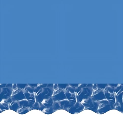 IJOWEEN 30 Feet Round Overlap Expandable Style Above Ground Swimming Pool Liner
