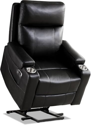 Triple Motor Power Lift Recliner with Lumbar Support, Heat & Massage