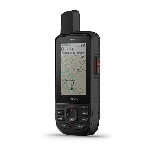 Garmin GPSMAP 67i Rugged GPS Handheld with inReach® Technology Black/Flame Red
